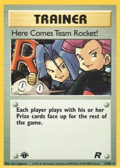 Here Comes Team Rocket! - 15/82 - Holo Rare - 1st Edition